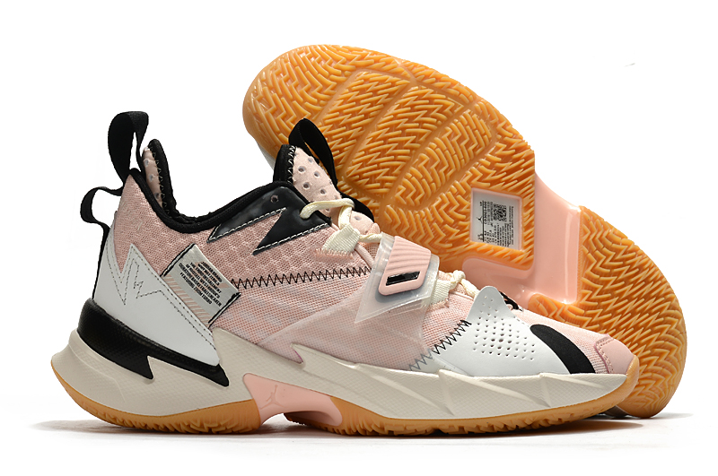 2020 Jordan Why Not Ze0.3 Pink Black White Gum Sole Shoes